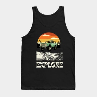 Explore The World In Wilderness Tank Top